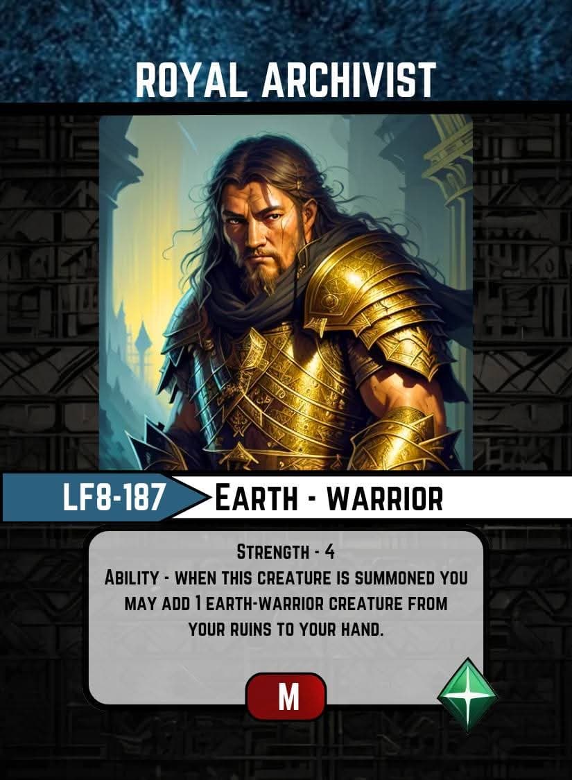 Royal Archivist card image