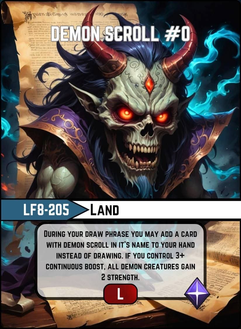 Demon Scroll #0 card image