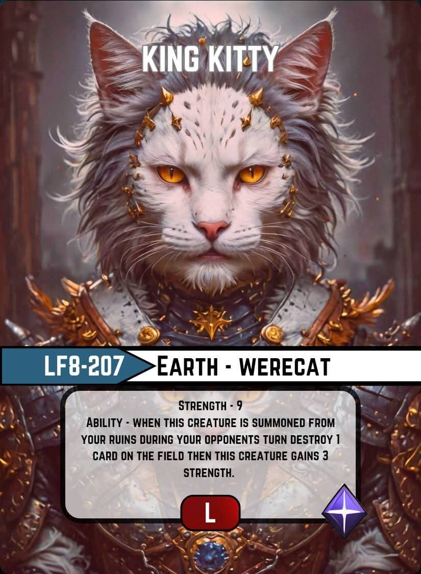 King Kitty card image