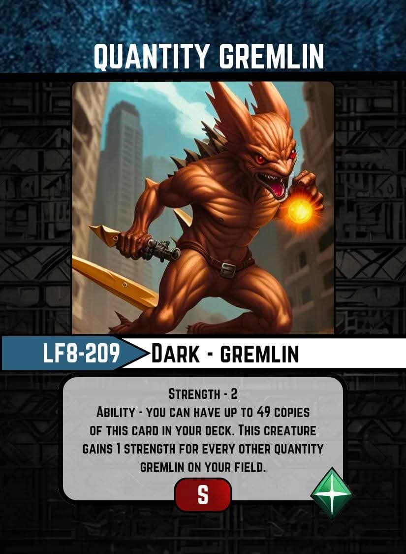 Quantity Gremlin card image