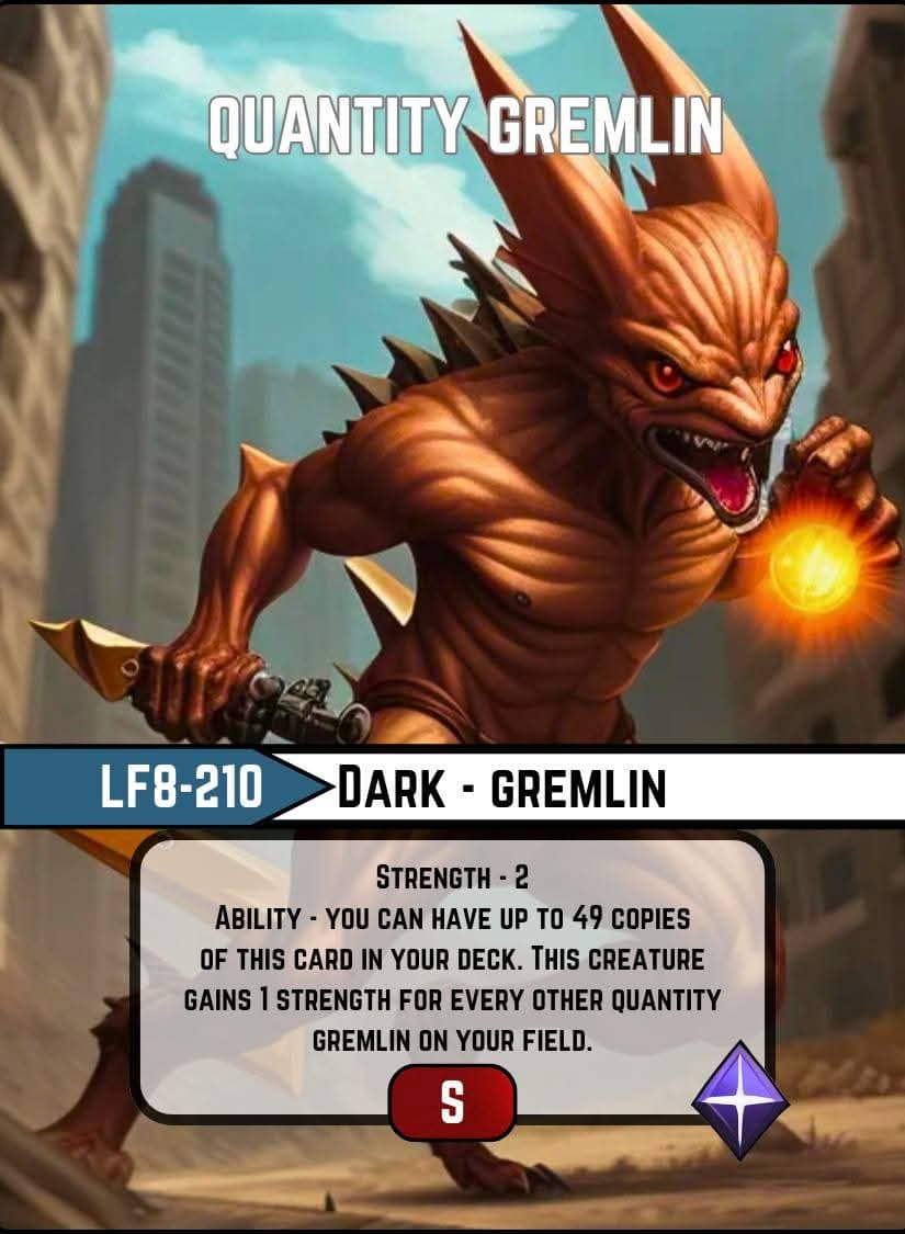 Quantity Gremlin card image