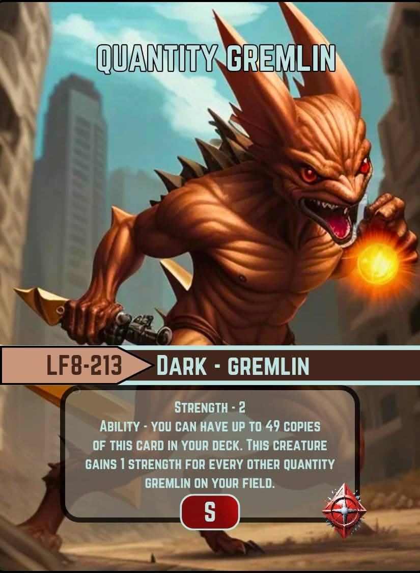 Quantity Gremlin card image