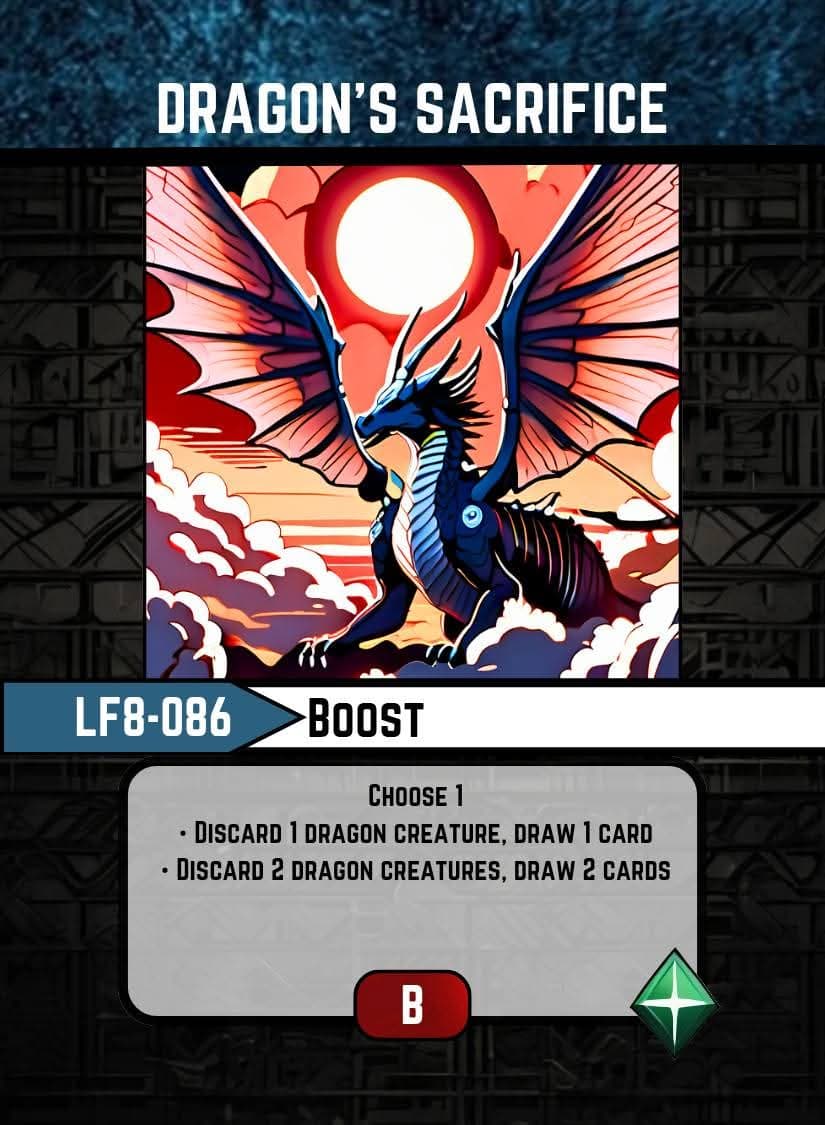 Dragon's Sacrifice card image