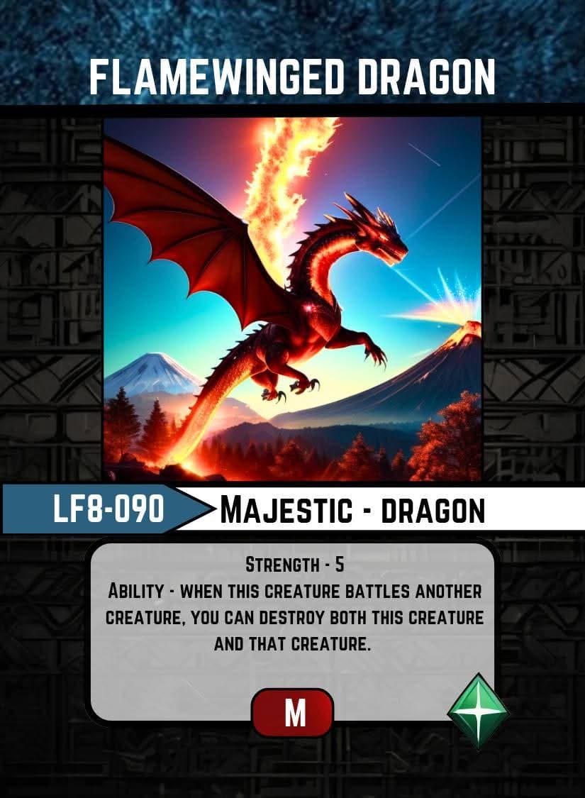 Flamewinged Dragon card image