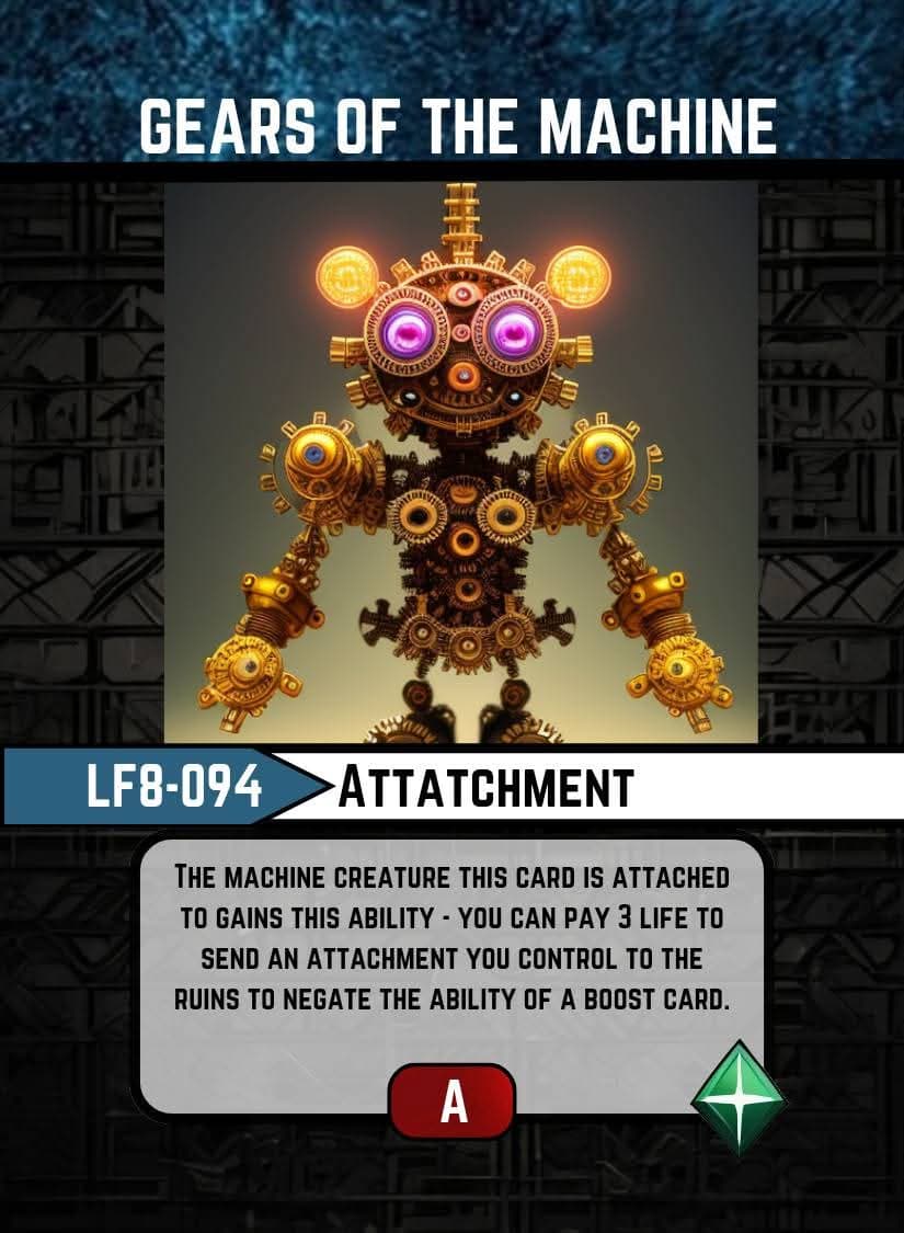 Gears of the Machine card image