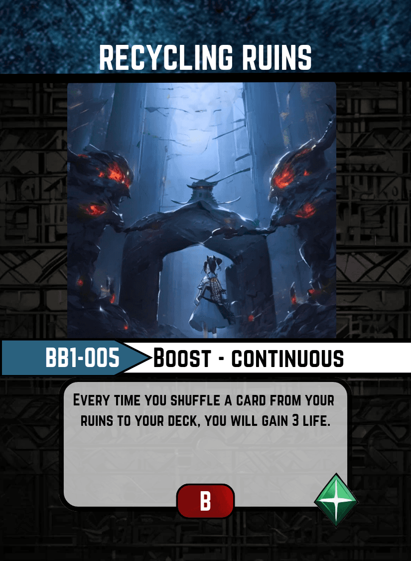 Recycling Ruins card image