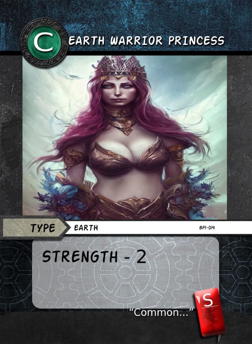 Earth Warrior Princess card image