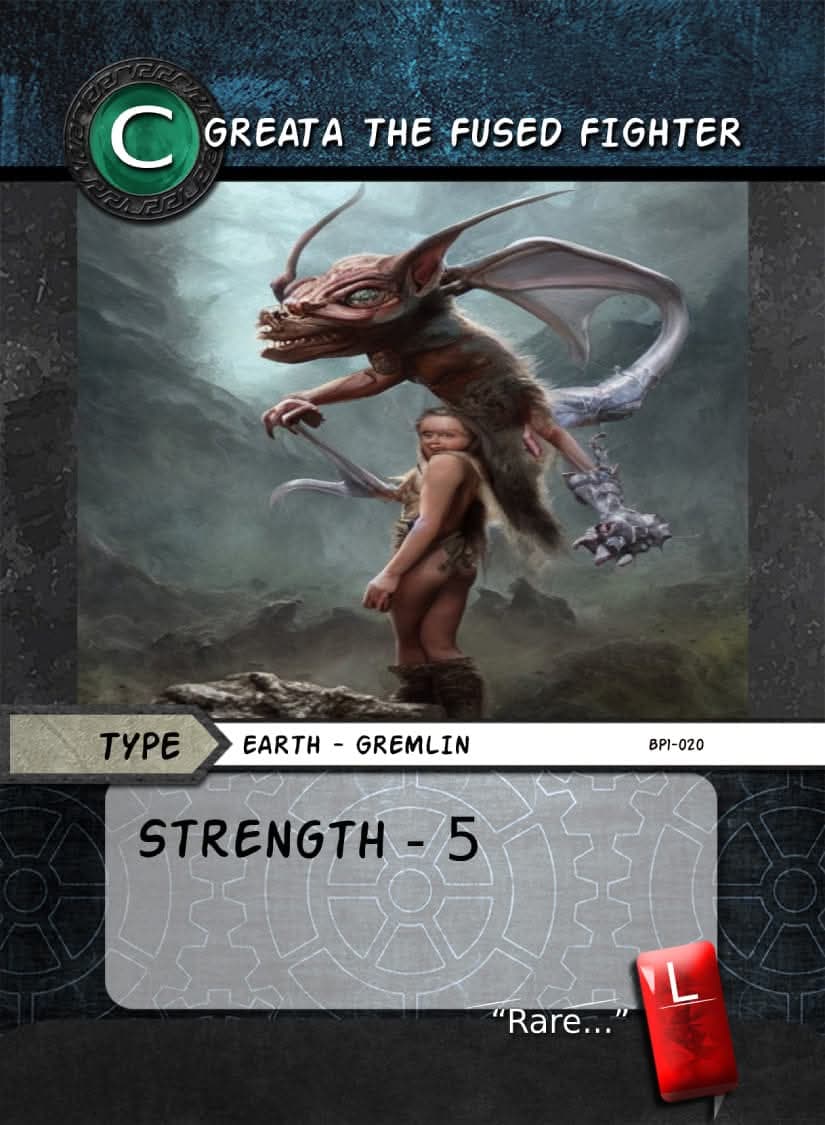 Greata the Fused Fighter card image
