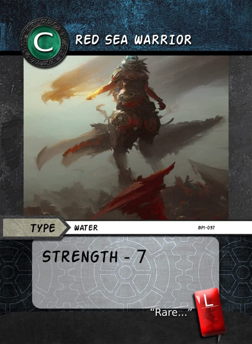 Red Sea Warrior card image