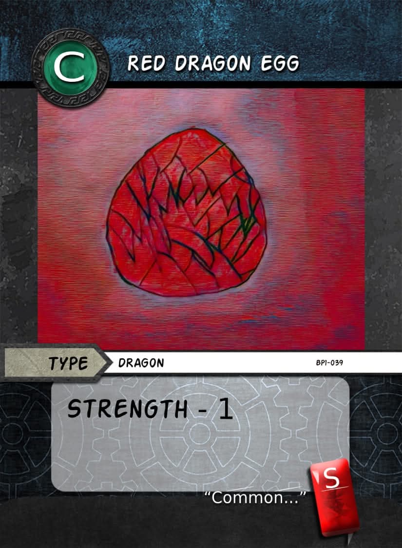 Red Dragon Egg card image