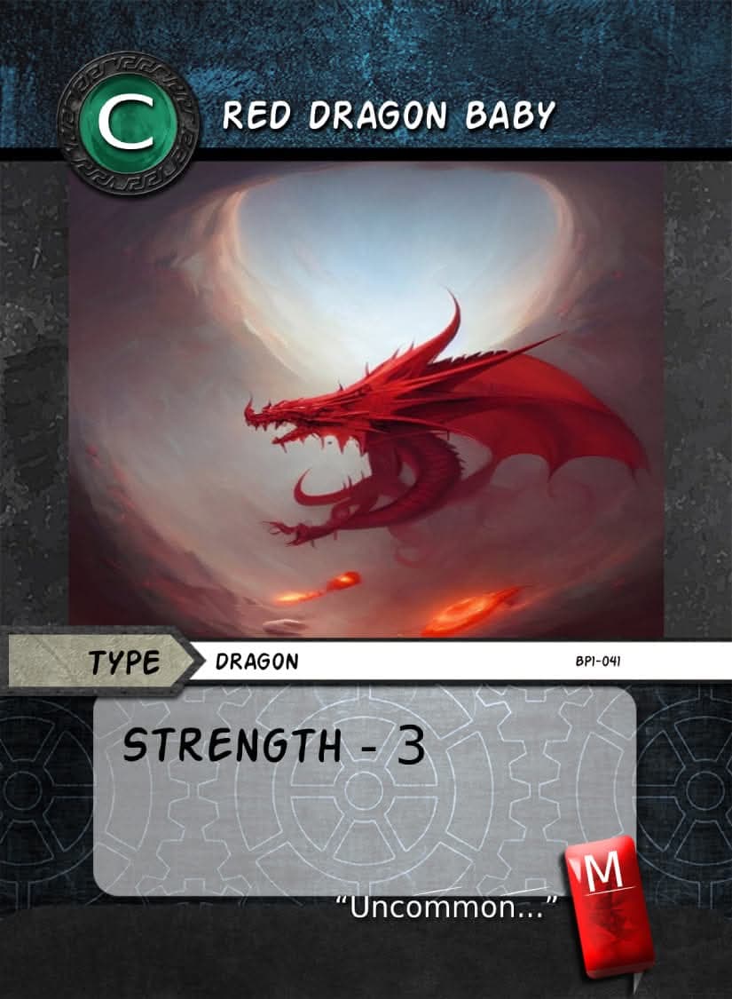Red Dragon Baby card image