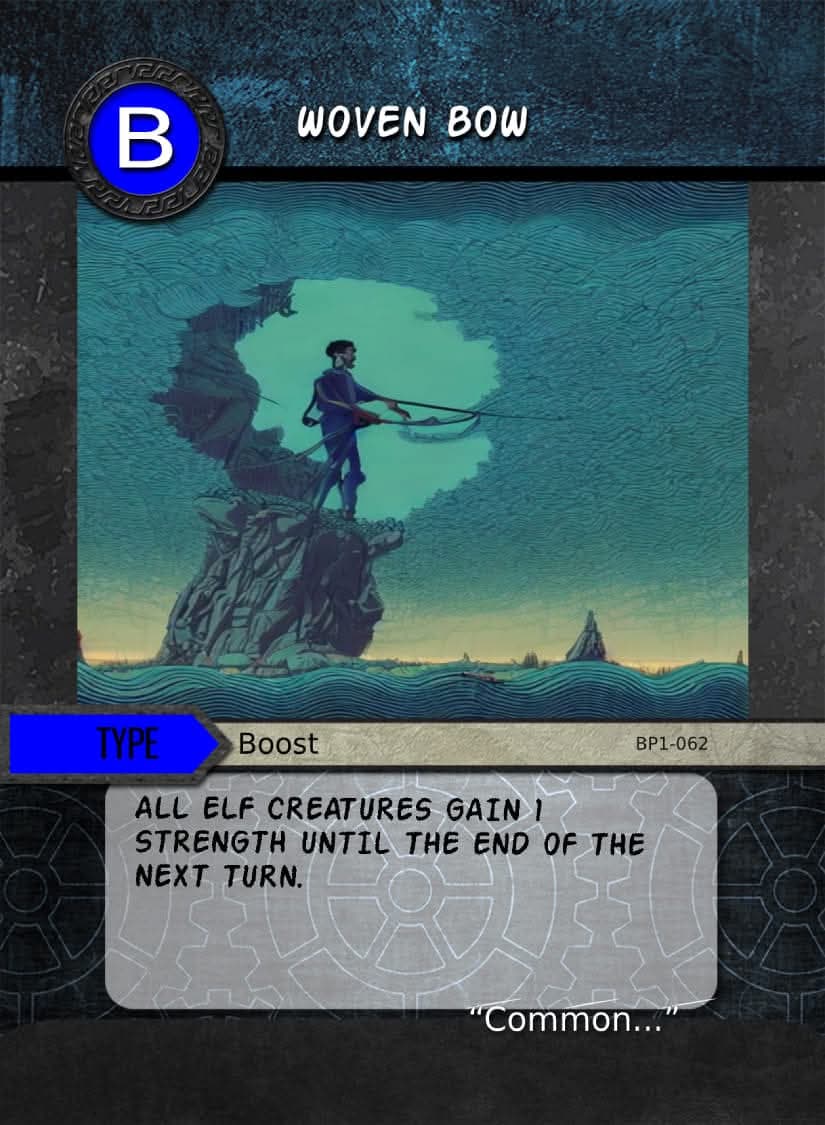 Woven Bow card image