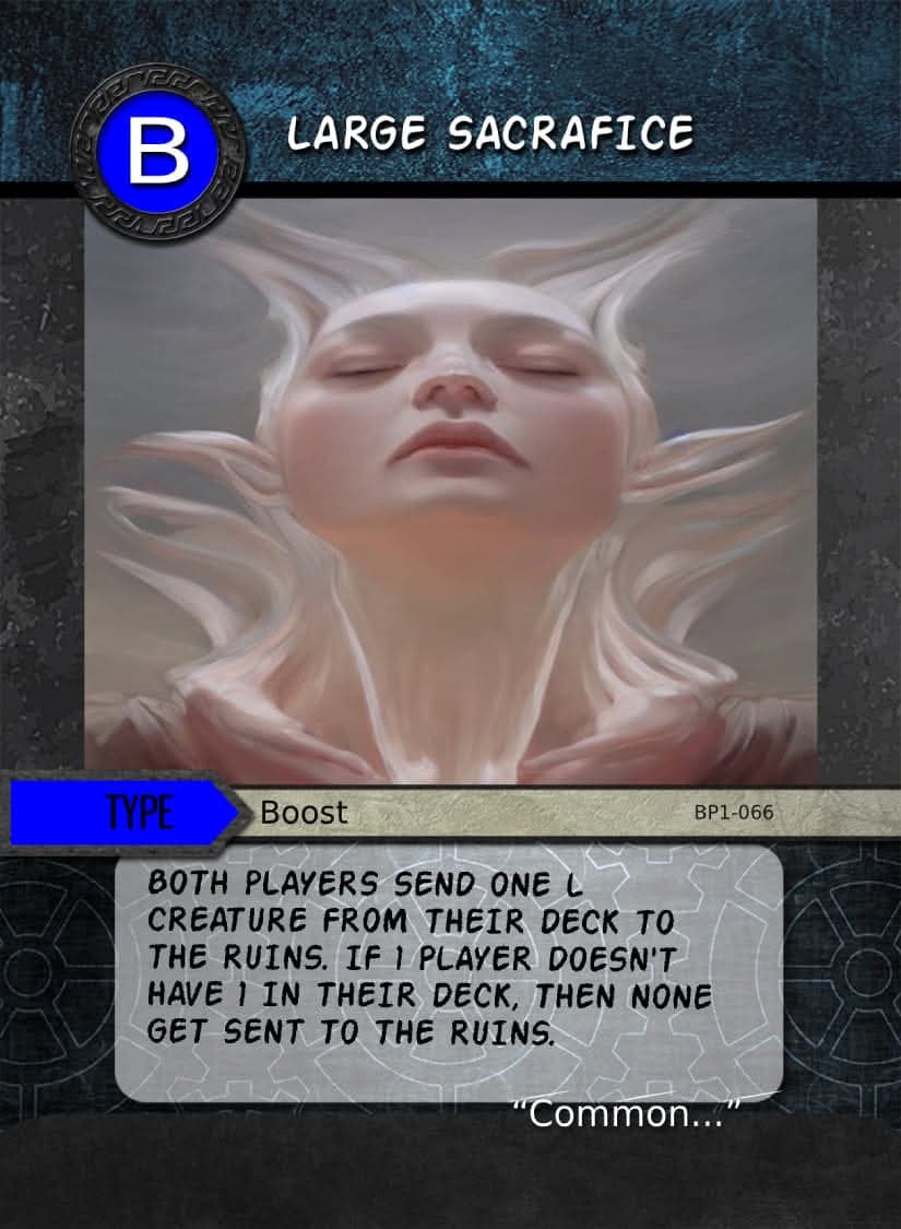Large Sacrafice card image