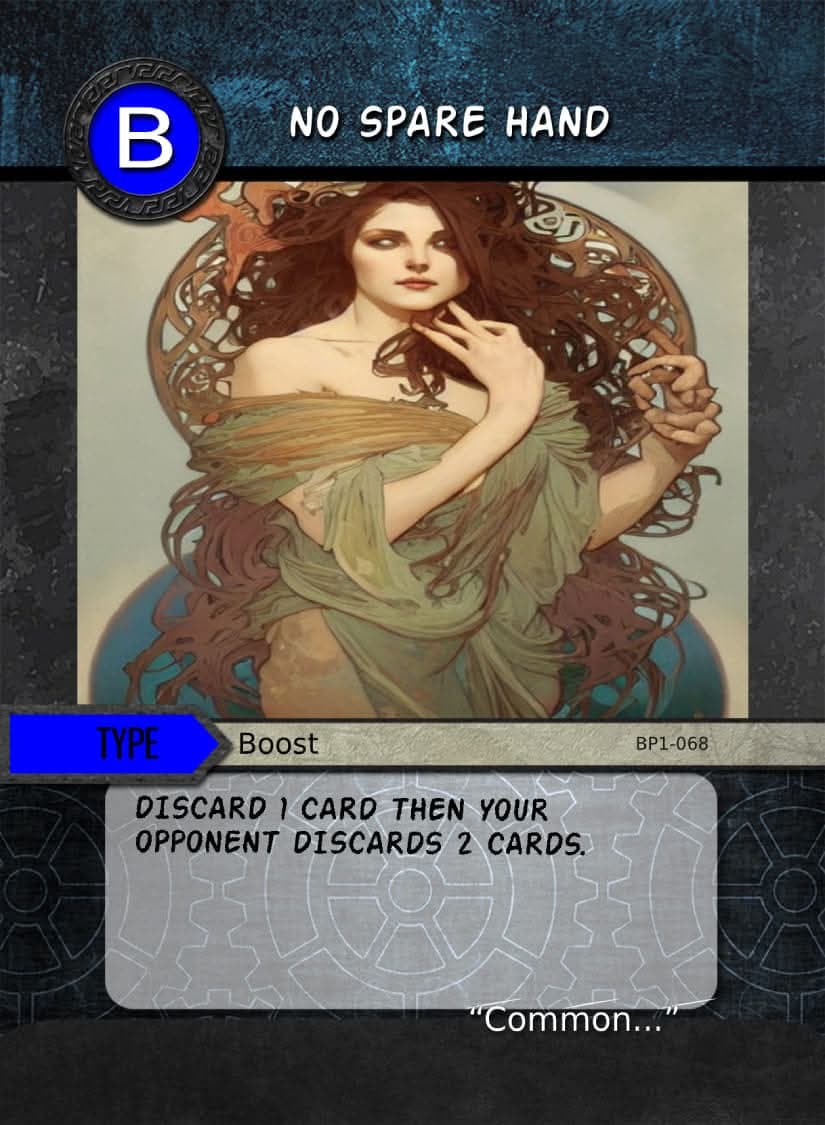 No Spare Hand card image