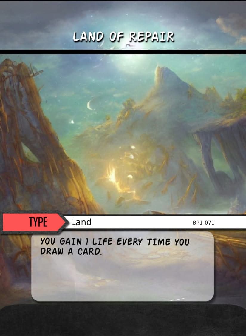 Land of Repair card image