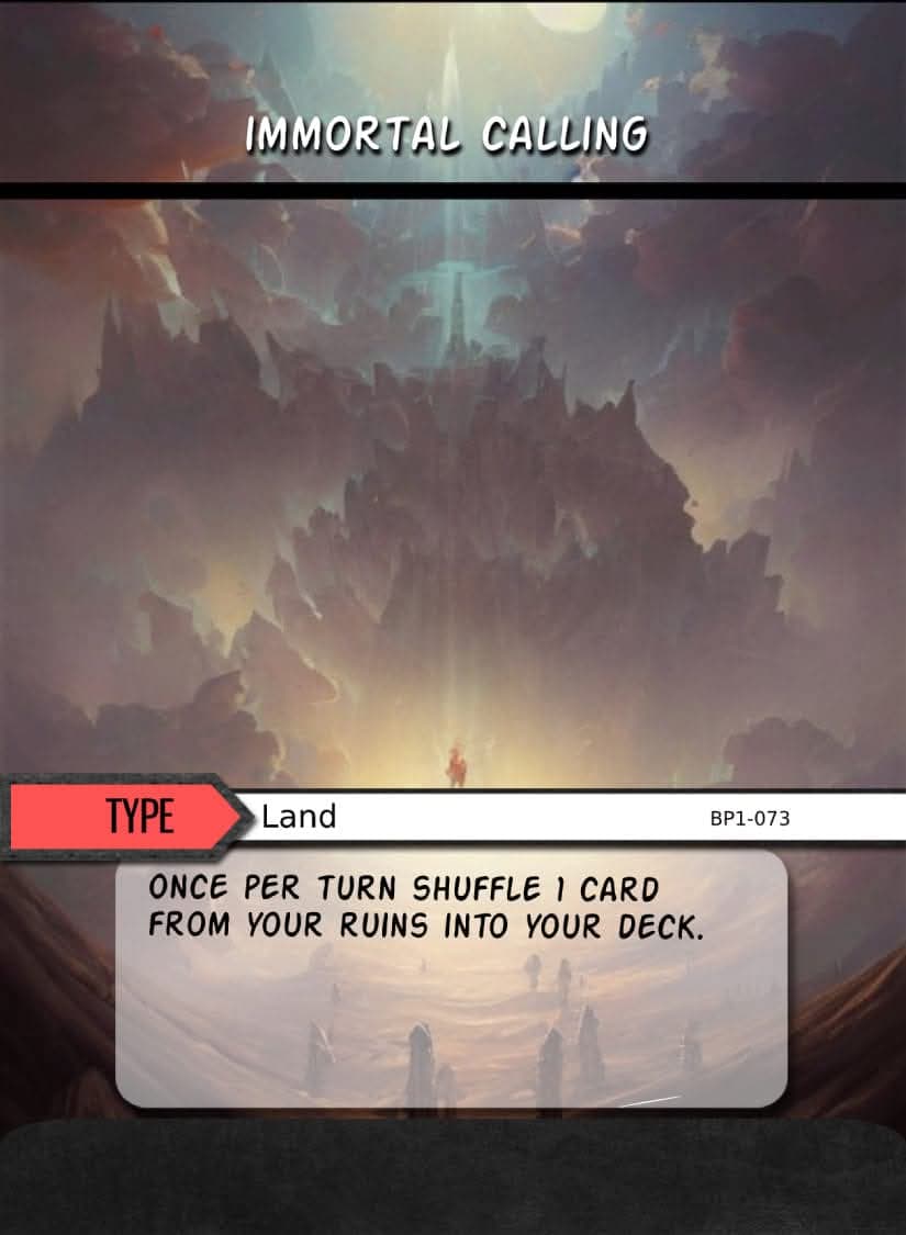 Immortal Calling card image