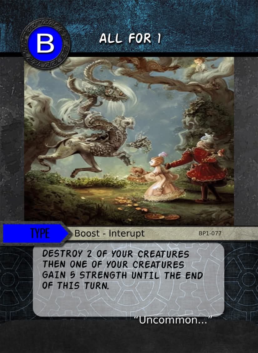 All For 1 card image