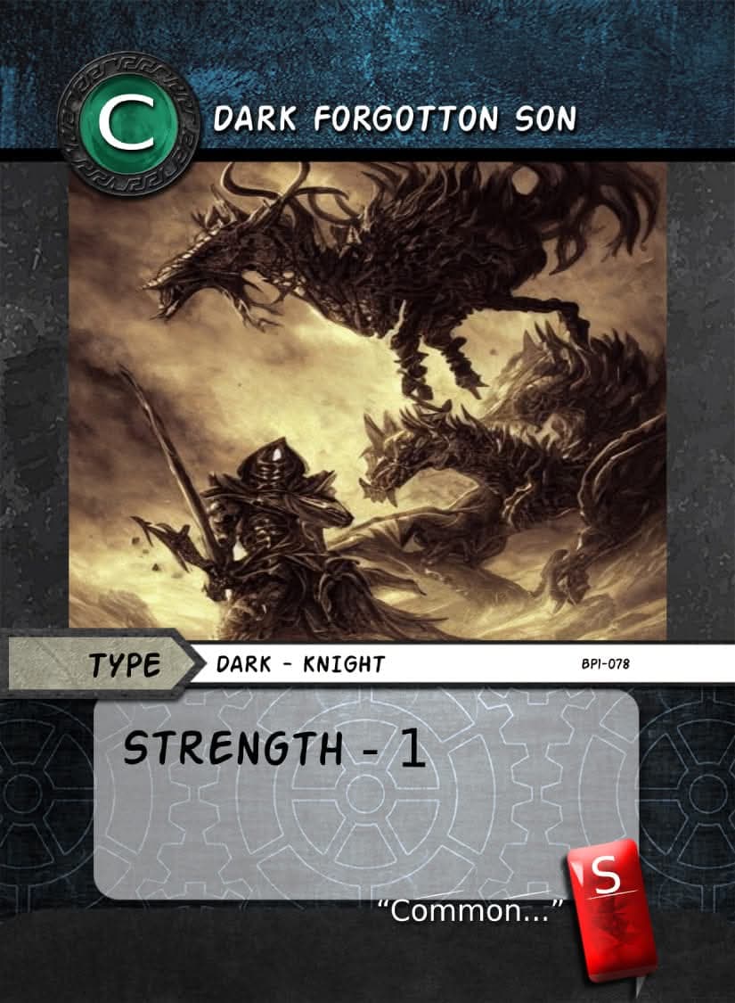 Dark Forgotton Son card image