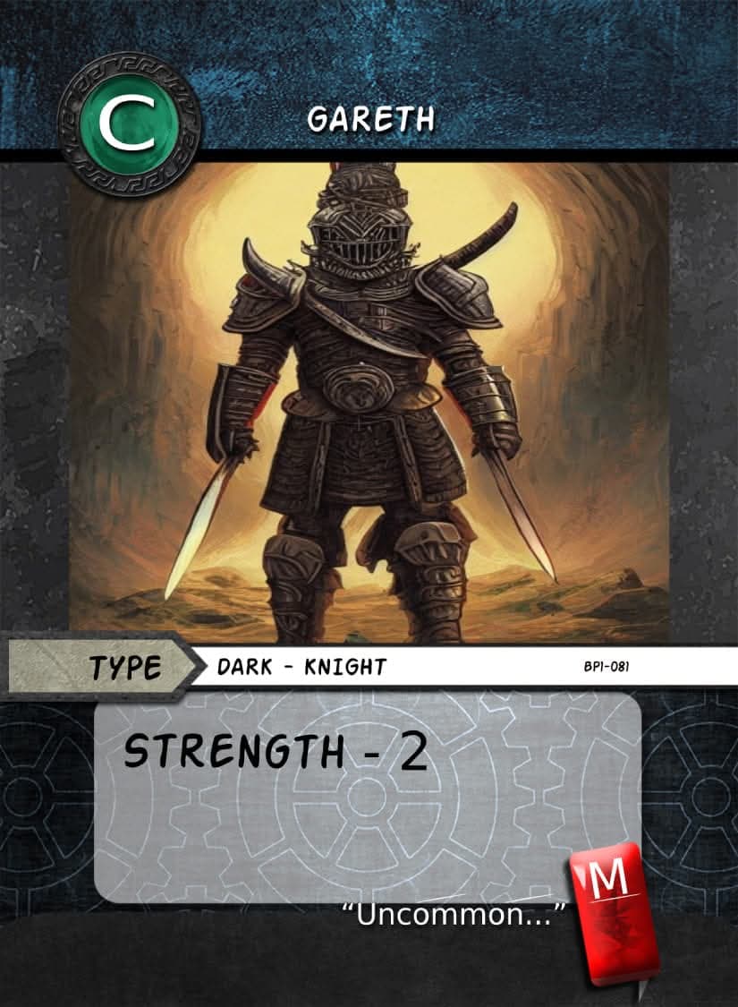 Gareth card image
