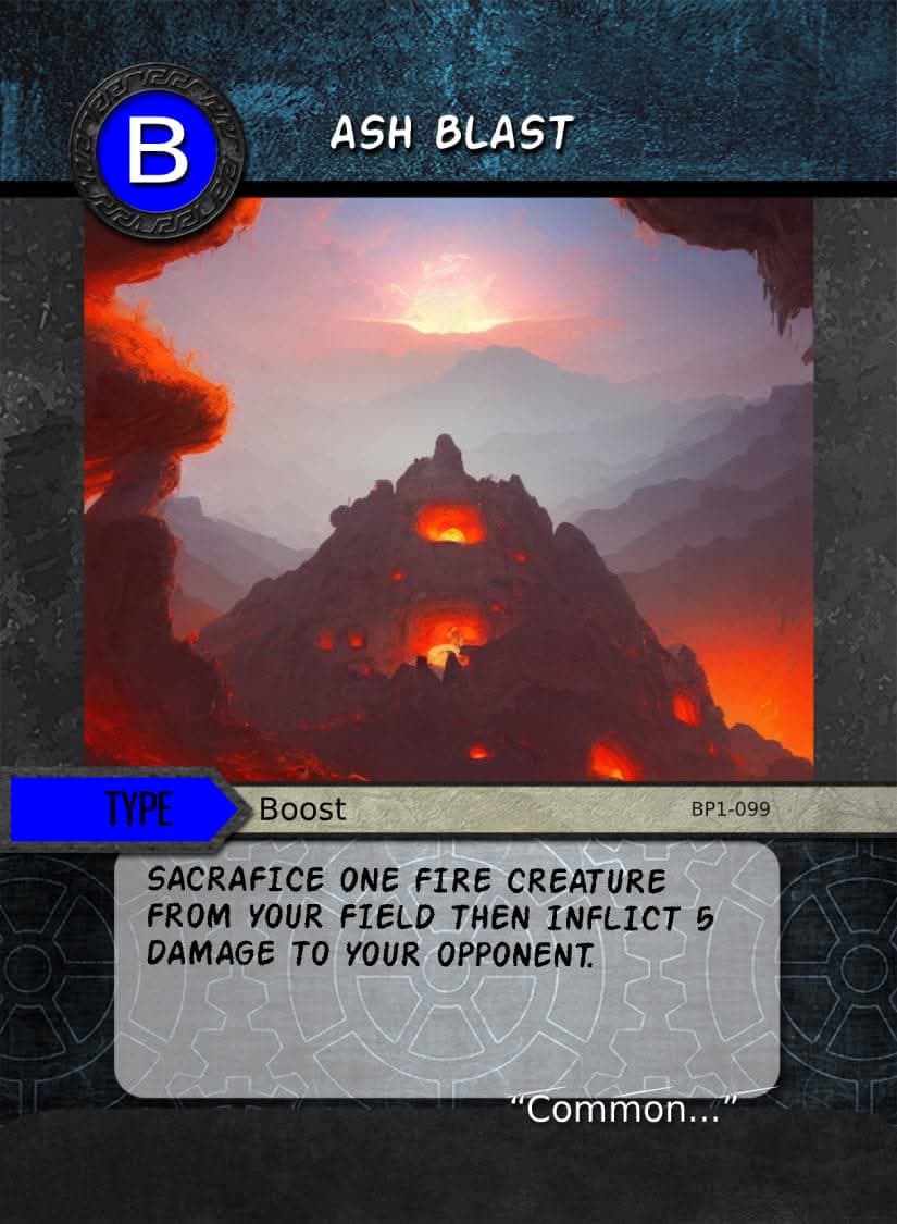 Ash Blast card image