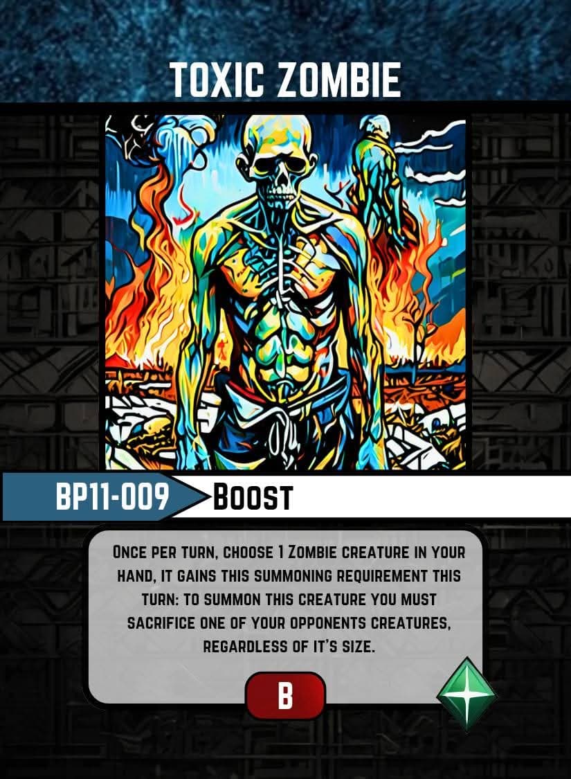 Toxic Zombie card image