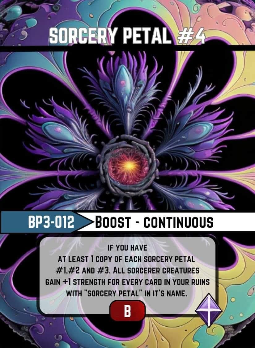 Sorcery Petal #4 card image