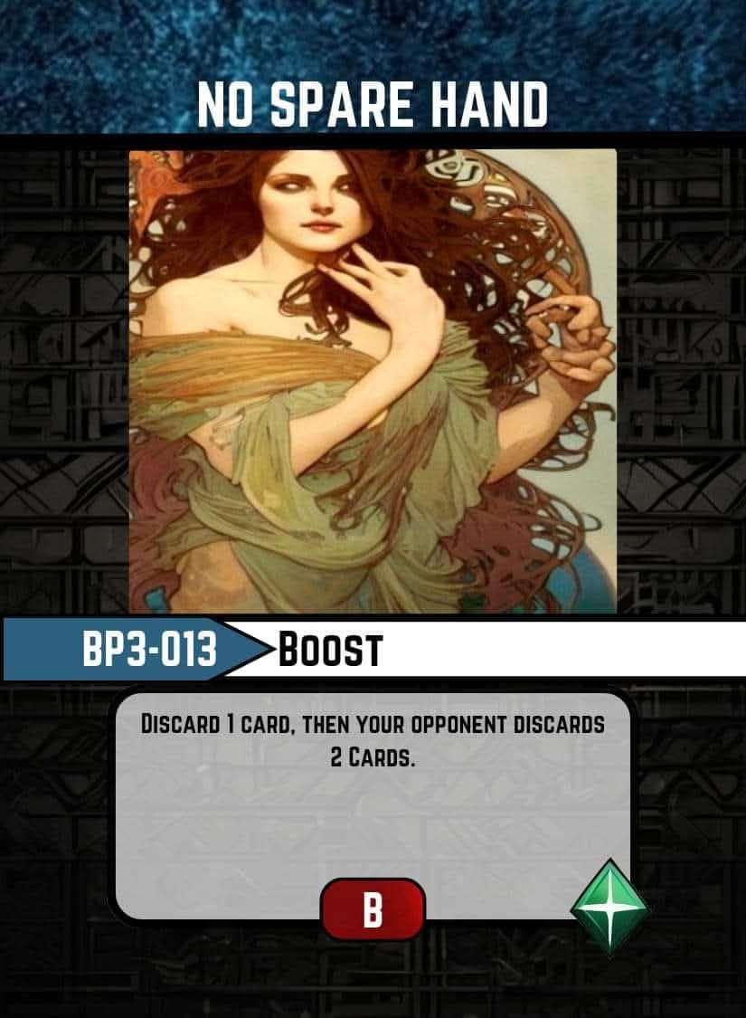 No Spare Hand card image