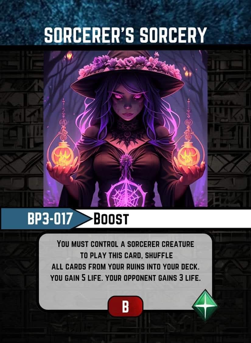 Sorcerer's Sorcery card image