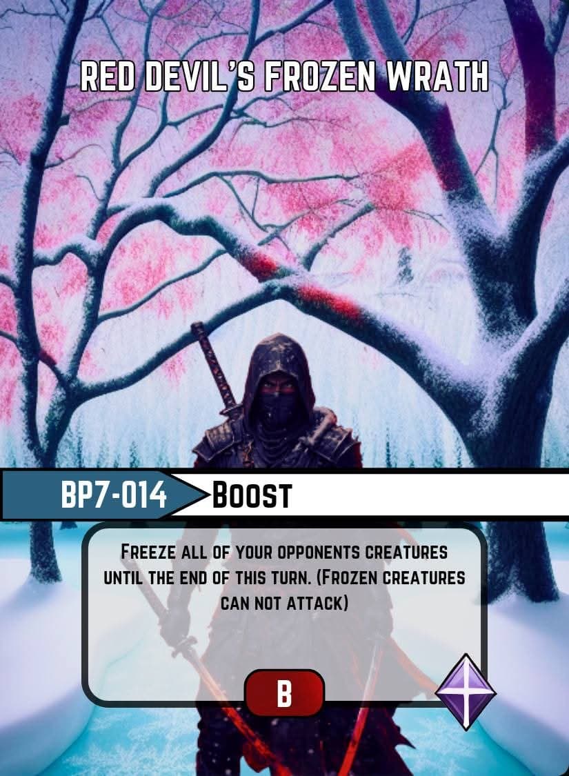 Red Devil's Frozen Wrath card image