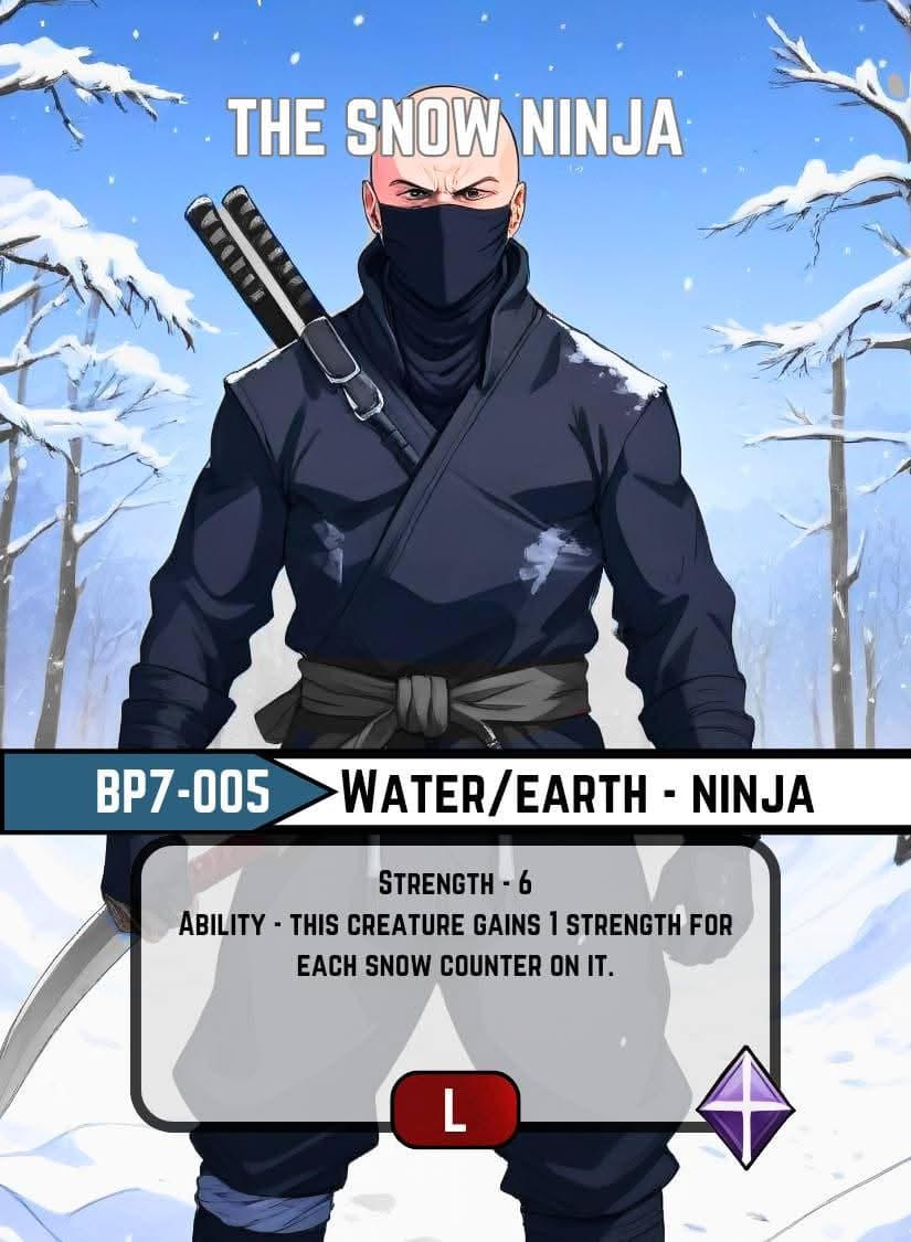 The Snow Ninja card image