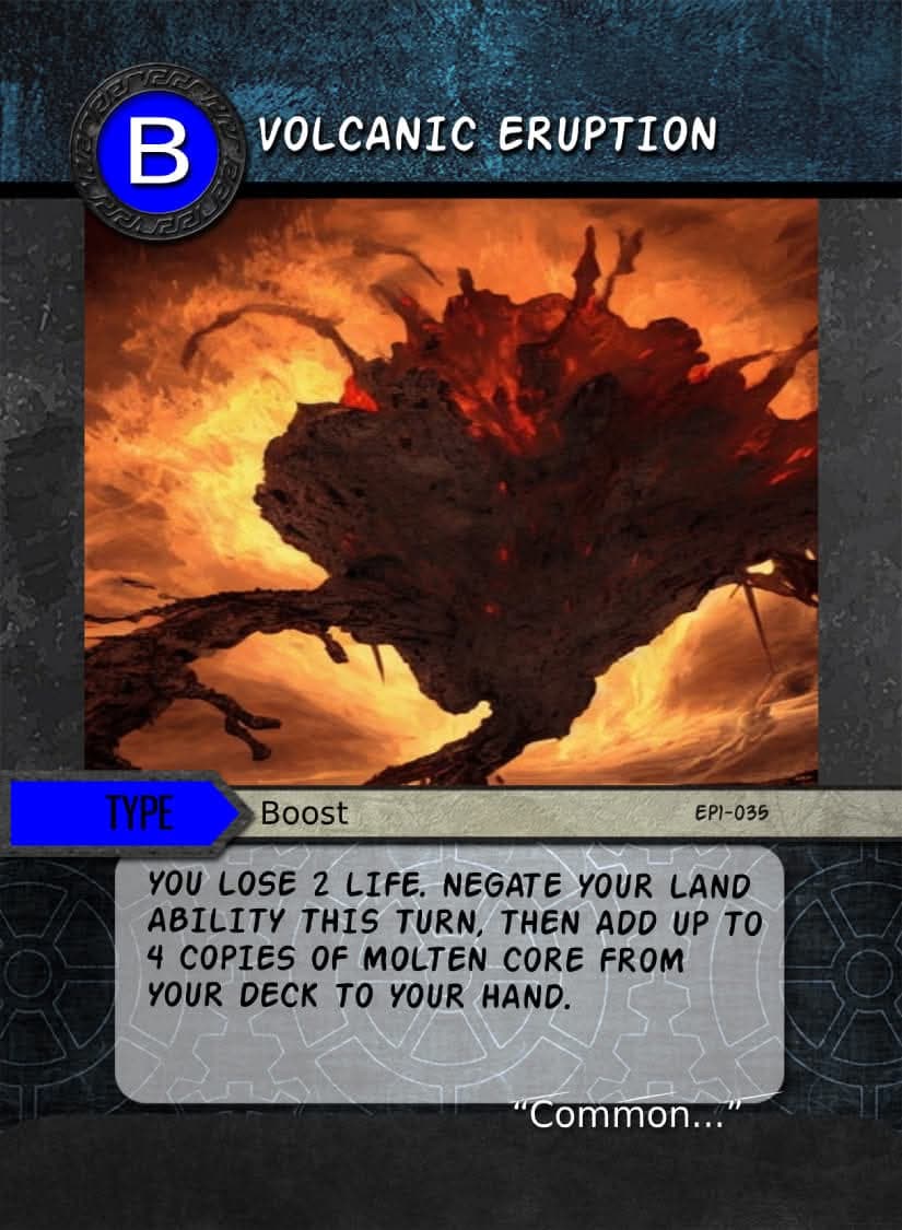 Volcanic Eruption card image