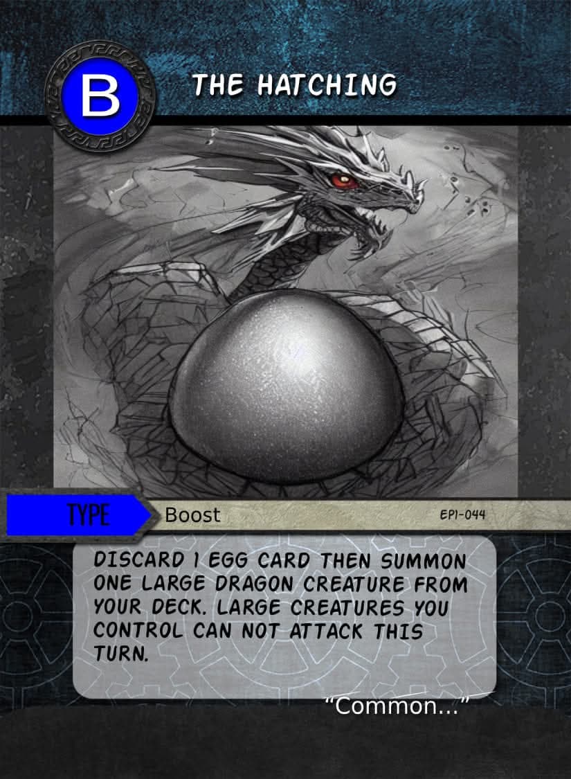 The Hatching card image