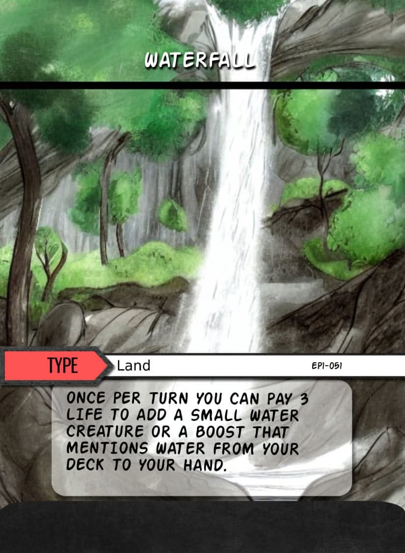 Waterfall card image
