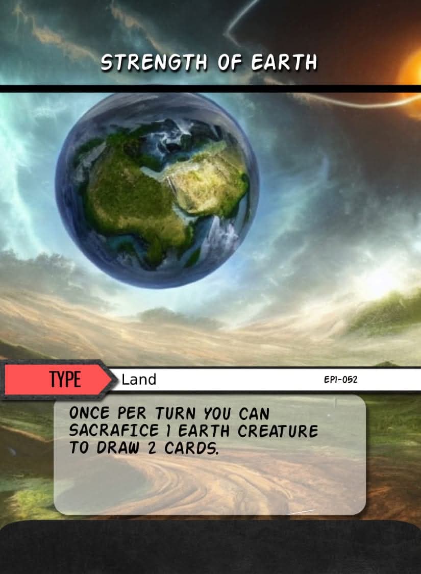 Strength of Earth card image
