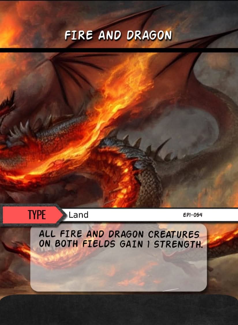 Fire and Dragon card image