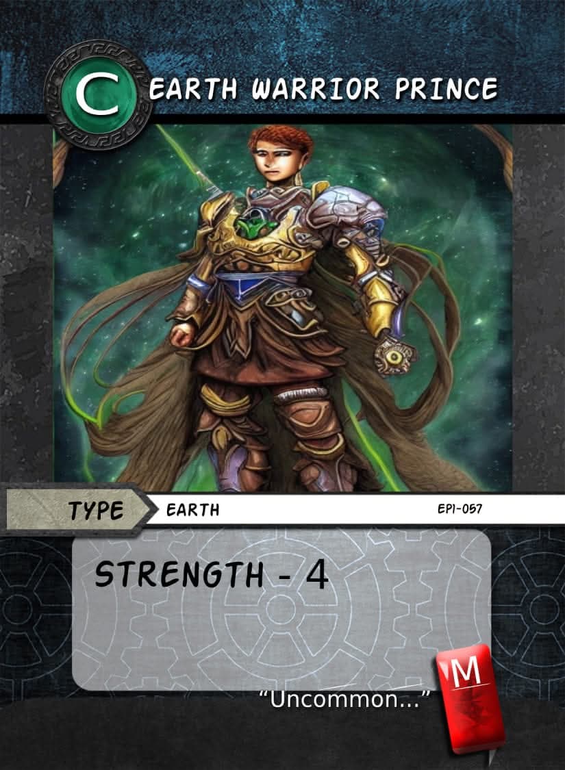 Earth Warrior Prince card image