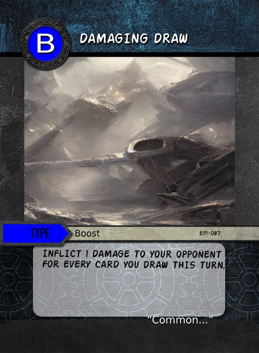 Damaging Draw card image