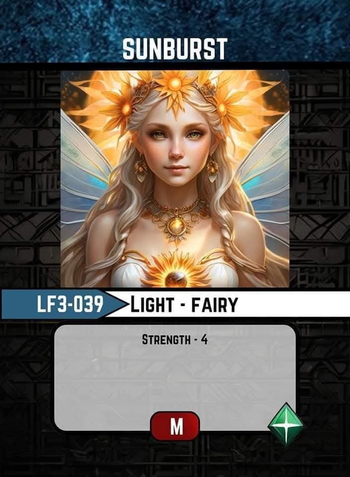 Sunburst card image