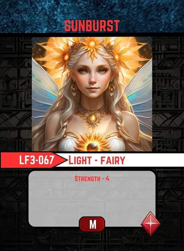 Sunburst card image