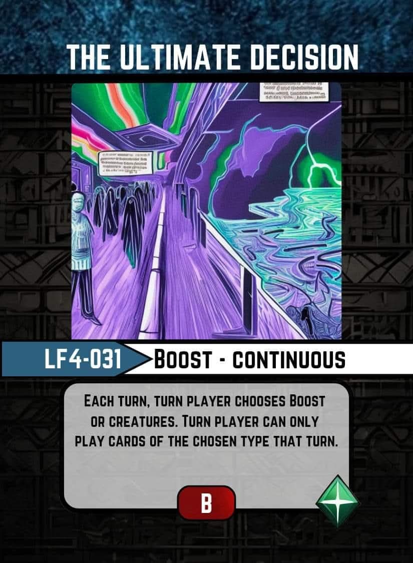 The Ultimate Decision card image