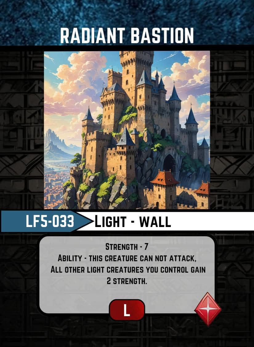 Radiant Bastion card image