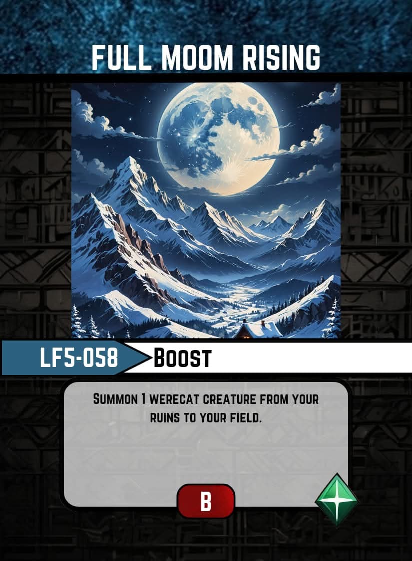 Full Moon Rising card image