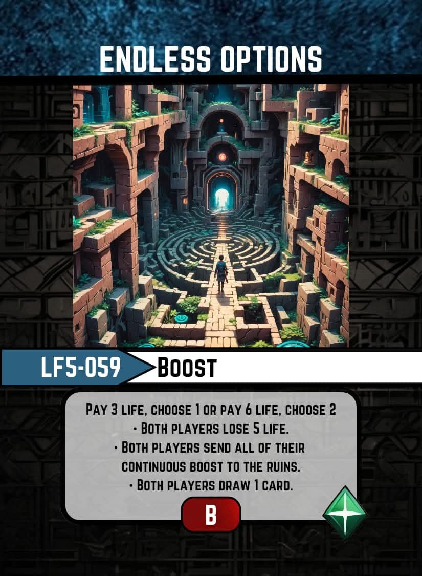 Endless Options card image