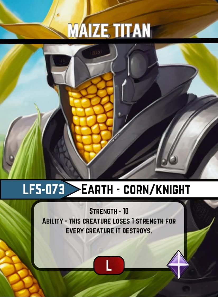 Maize Titan card image