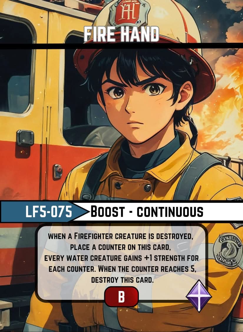 Fire Hand card image