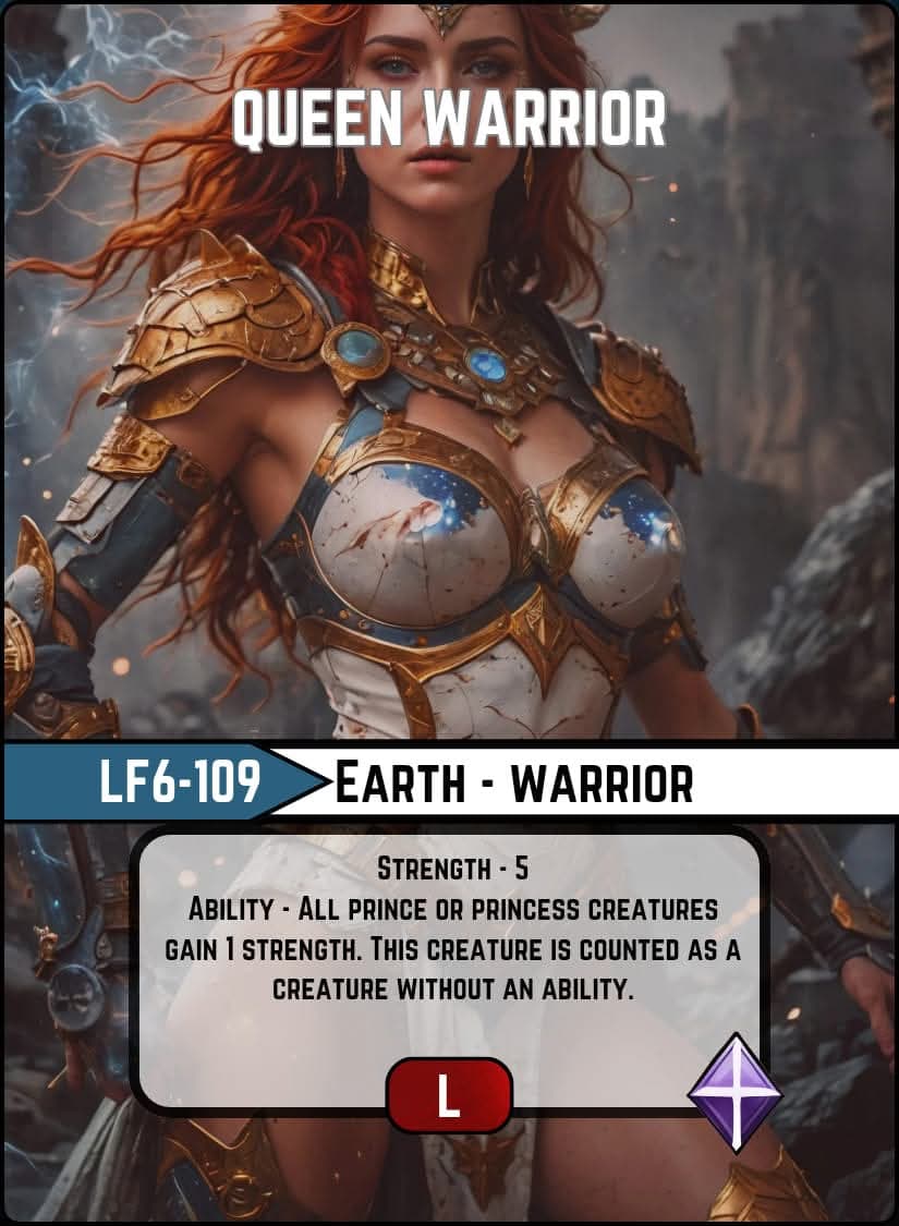 Queen Warrior card image