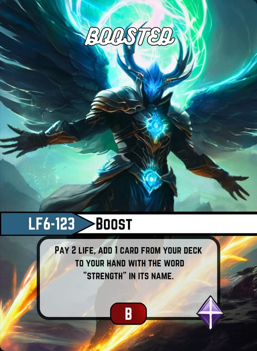 Boosted card image