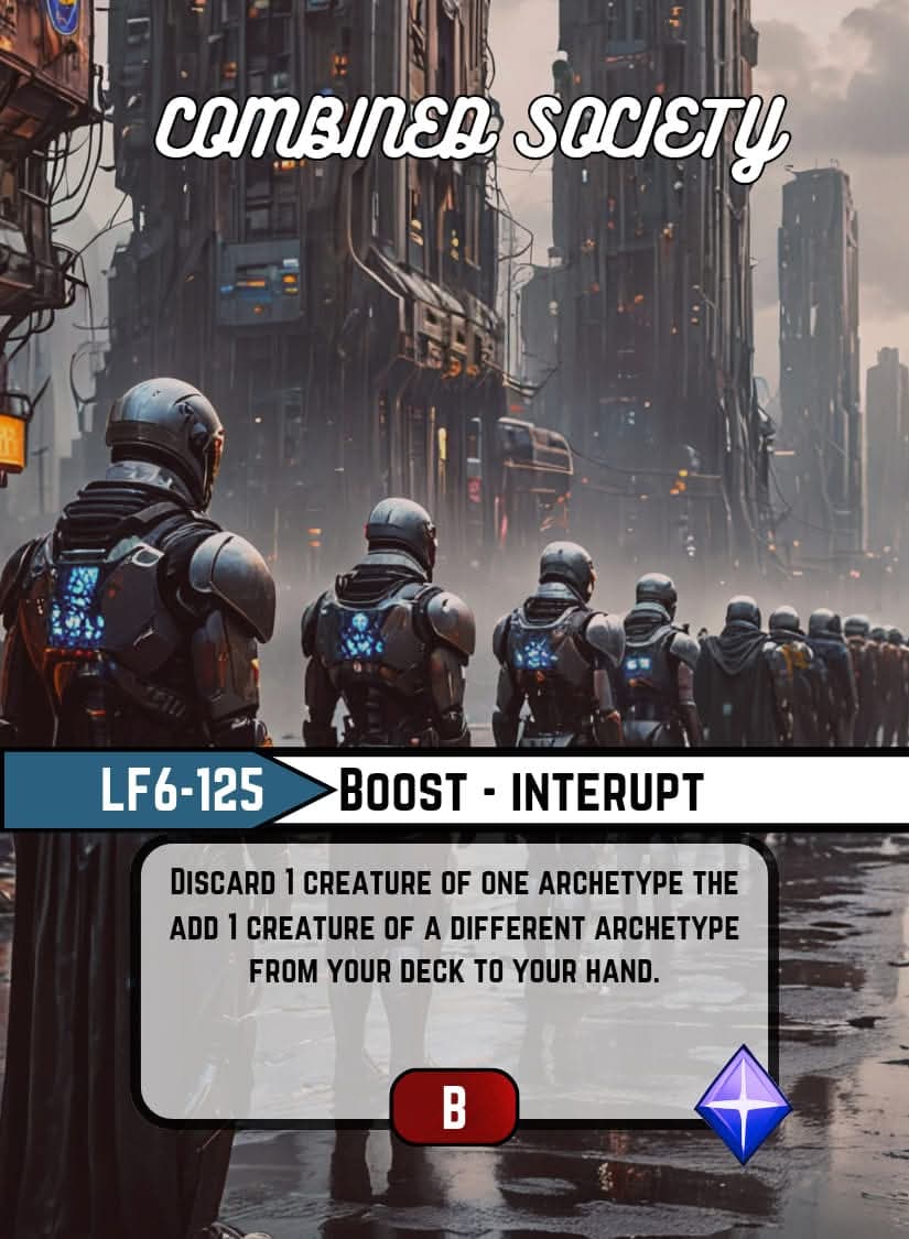 Combined Society card image