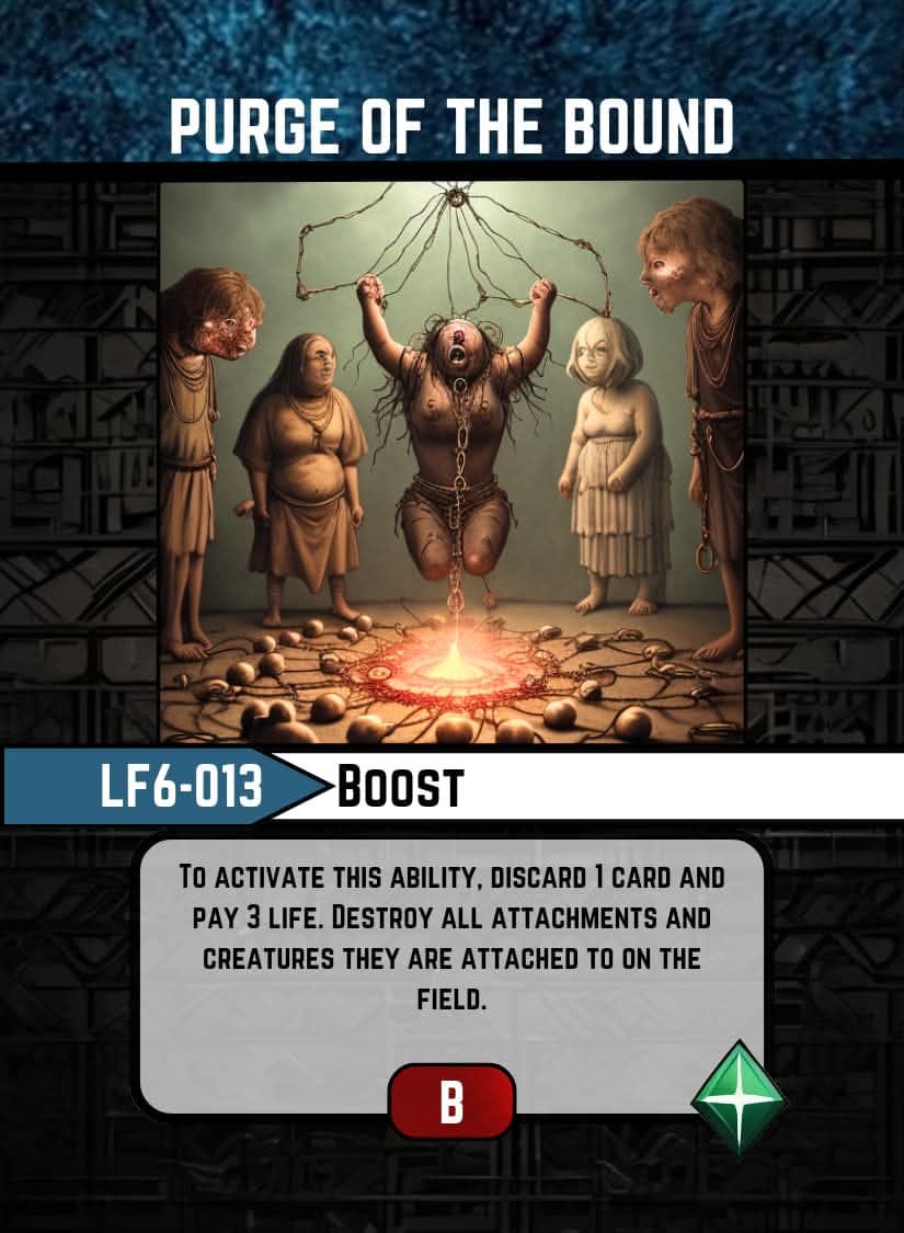 Purge of the Bound card image