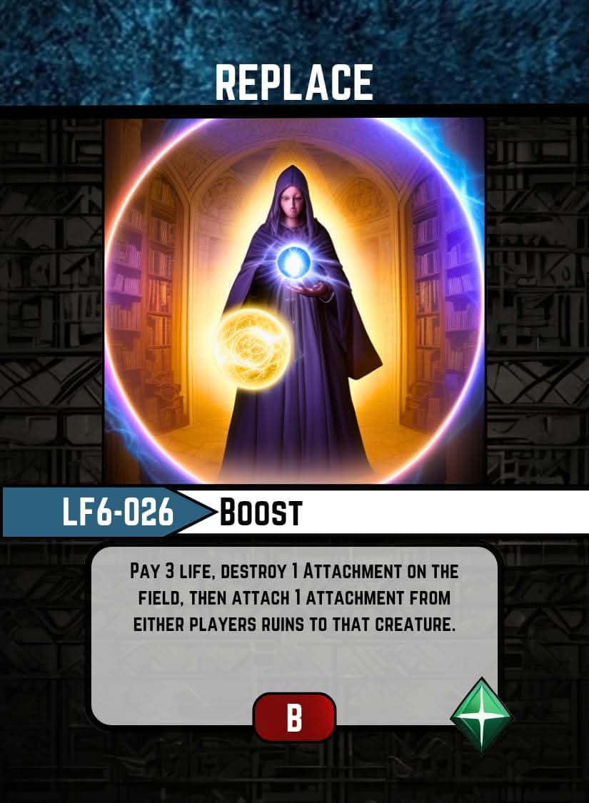 Replace card image